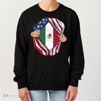 USA And Mexico Flag Women's Sweatshirt thumb 0