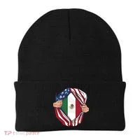 USA And Mexico Flag Beanie thumb 0