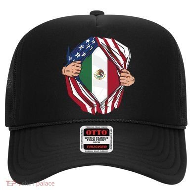 USA And Mexico Flag Hat