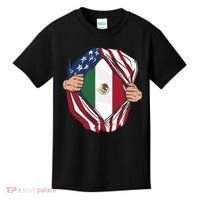 USA And Mexico Flag Kids T-Shirt thumb 0