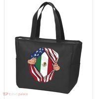 USA And Mexico Flag Tote Bag thumb 3