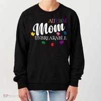 Unbreakable Autism Mom Women's Sweatshirt thumb 0