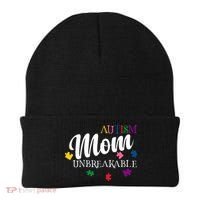 Unbreakable Autism Mom Beanie thumb 0
