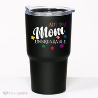 Unbreakable Autism Mom Tumbler thumb 0