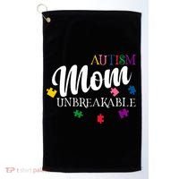 Unbreakable Autism Mom Golf Towel thumb 0