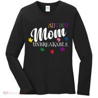 Unbreakable Autism Mom Women's Long Sleeve Shirt thumb 0