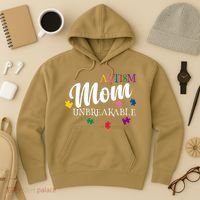 Unbreakable Autism Mom Hoodie thumb 3