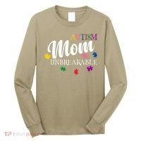 Unbreakable Autism Mom Long Sleeve Shirt thumb 0