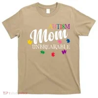 Unbreakable Autism Mom T-Shirt thumb 0