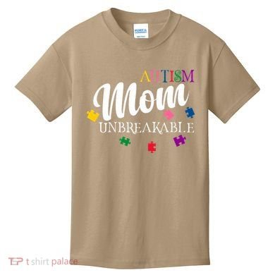 Unbreakable Autism Mom Kids T-Shirt