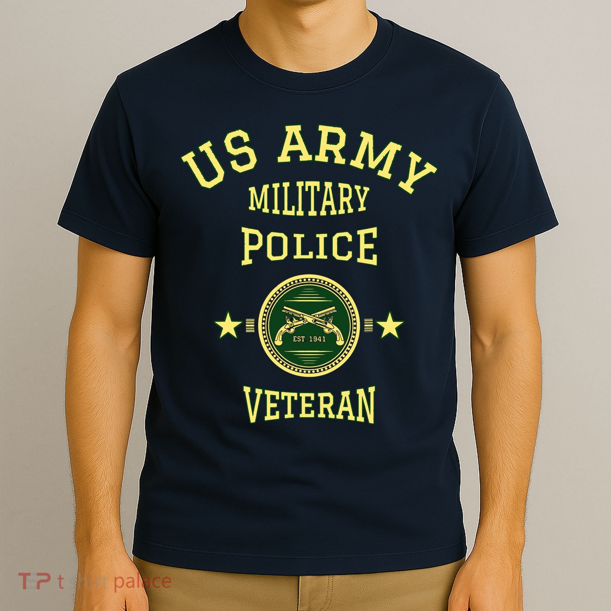 US Army Military Police Veteran Police T-Shirt