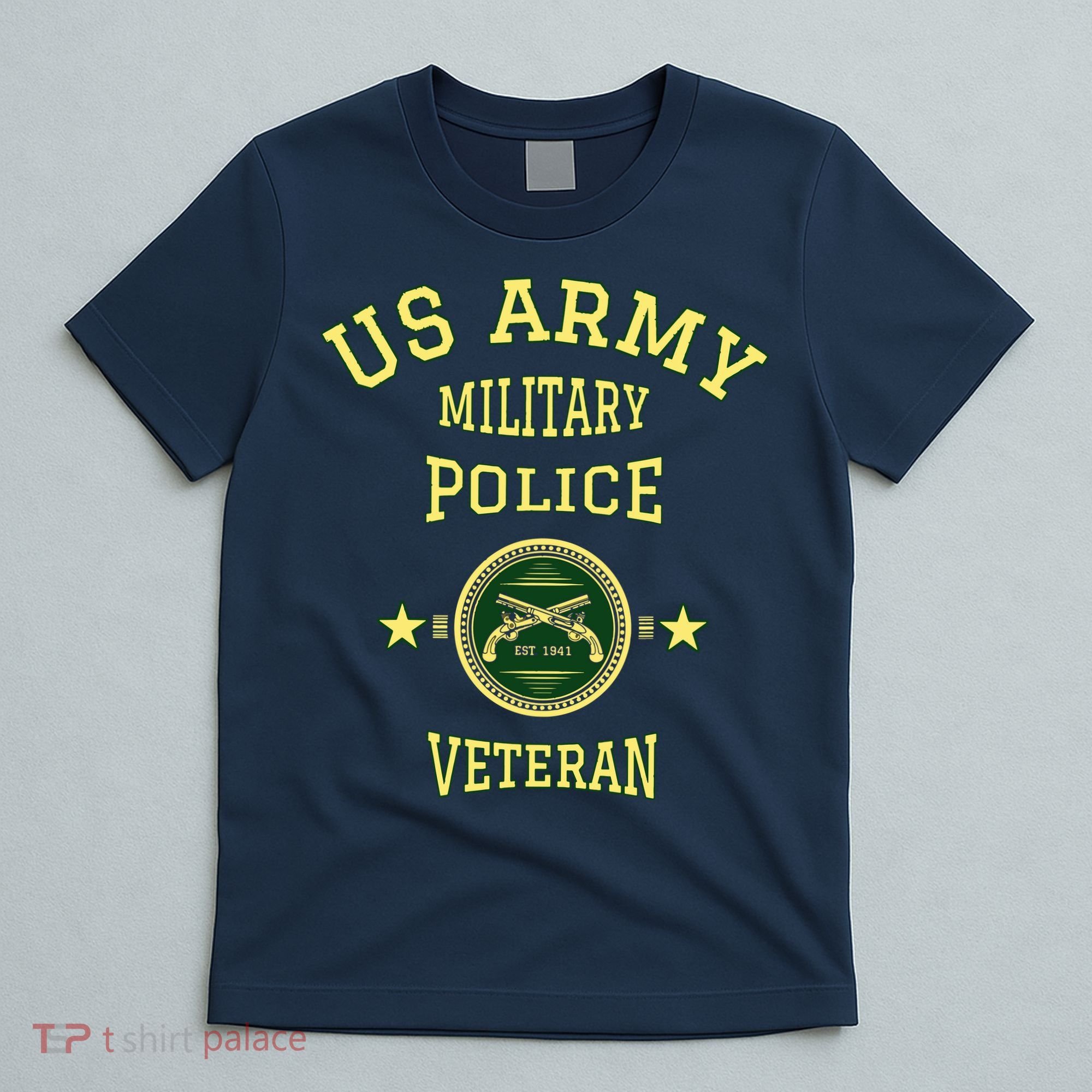 US Army Military Police Veteran Police T-Shirt