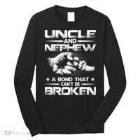 Uncle And Nephew A Bond That Can't Be Broken Family Long Sleeve Shirt thumb 0
