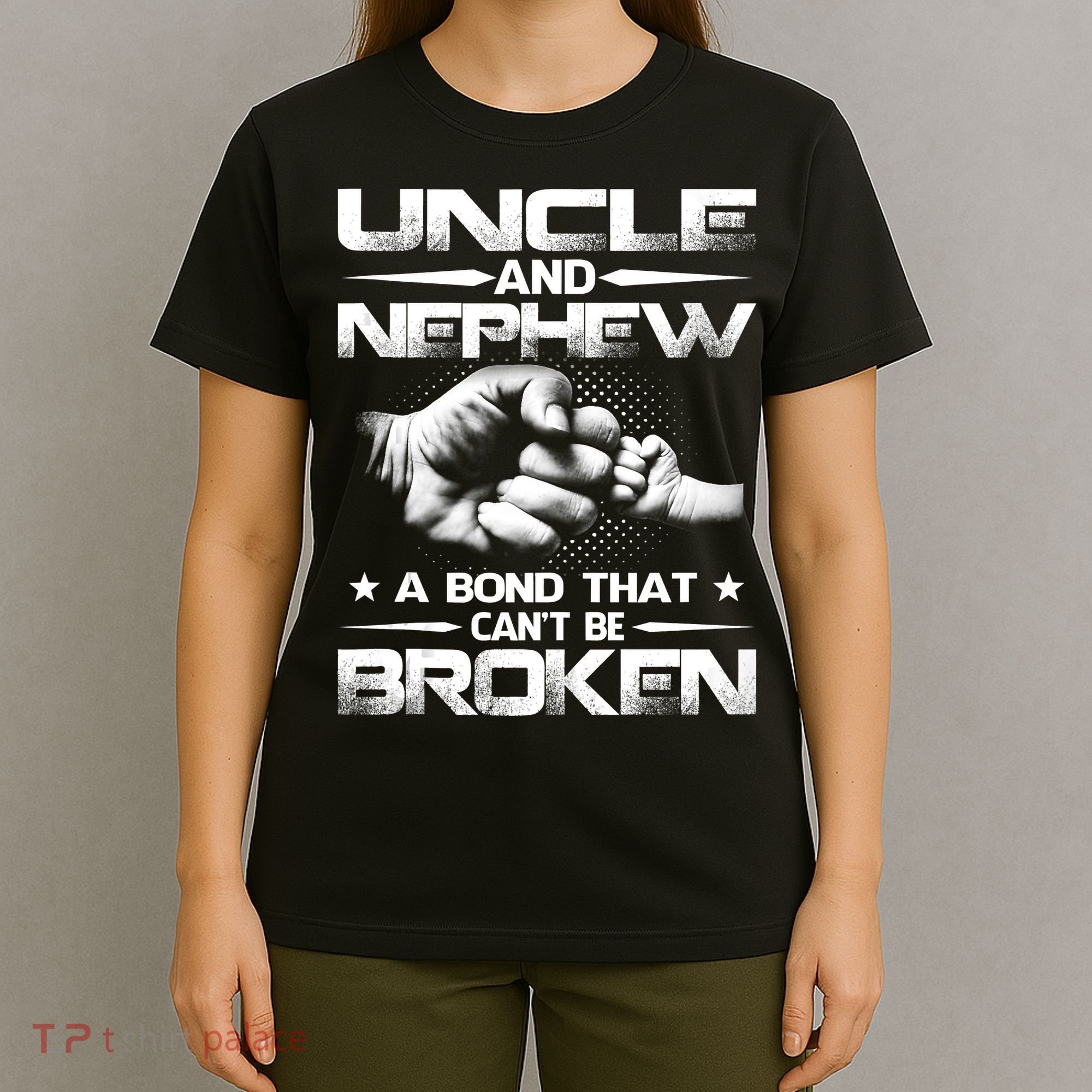 Uncle And Nephew A Bond That Can't Be Broken Family T-Shirt