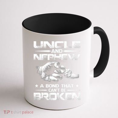 Uncle And Nephew A Bond That Can't Be Broken Family Coffee Mug back