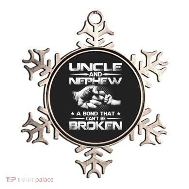 Uncle And Nephew A Bond That Can't Be Broken Family Ornament