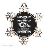 Uncle And Nephew A Bond That Can't Be Broken Family Ornament thumb 0