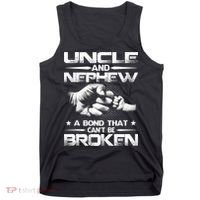 Uncle And Nephew A Bond That Can't Be Broken Family Tank Top thumb 0