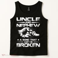 Uncle And Nephew A Bond That Can't Be Broken Family Tank Top thumb 2