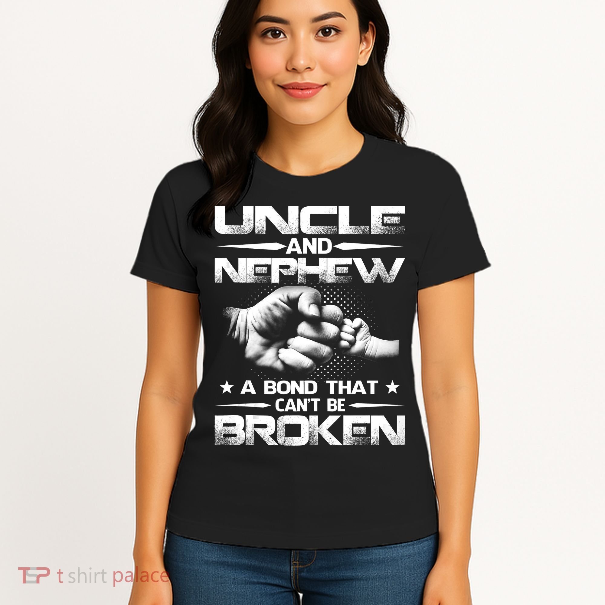 Uncle And Nephew A Bond That Can't Be Broken Family Women's T-Shirt