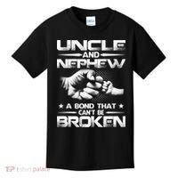 Uncle And Nephew A Bond That Can't Be Broken Family Kids T-Shirt thumb 0
