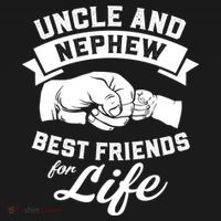 Uncle And Nephew Best Friends For Life Gift Bucket Hat thumb 4