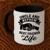Uncle And Nephew Best Friends For Life Gift Coffee Mug thumb 2