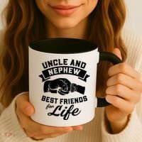 Uncle And Nephew Best Friends For Life Gift Coffee Mug thumb 3