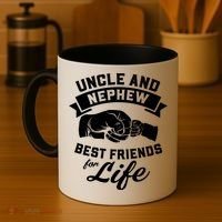 Uncle And Nephew Best Friends For Life Gift Coffee Mug thumb 4