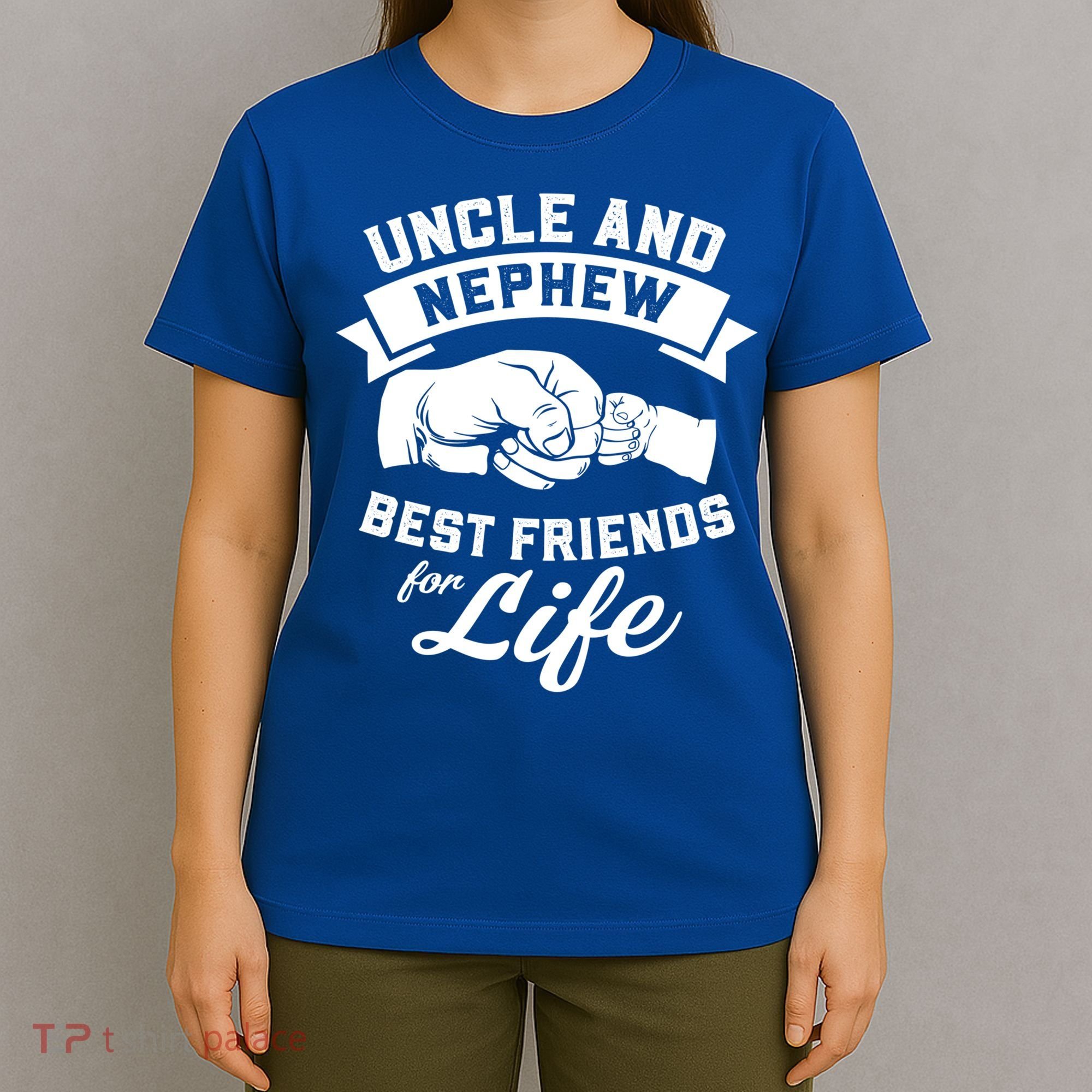 Uncle And Nephew Best Friends For Life Gift T-Shirt
