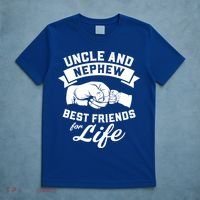 Uncle And Nephew Best Friends For Life Gift T-Shirt thumb 5