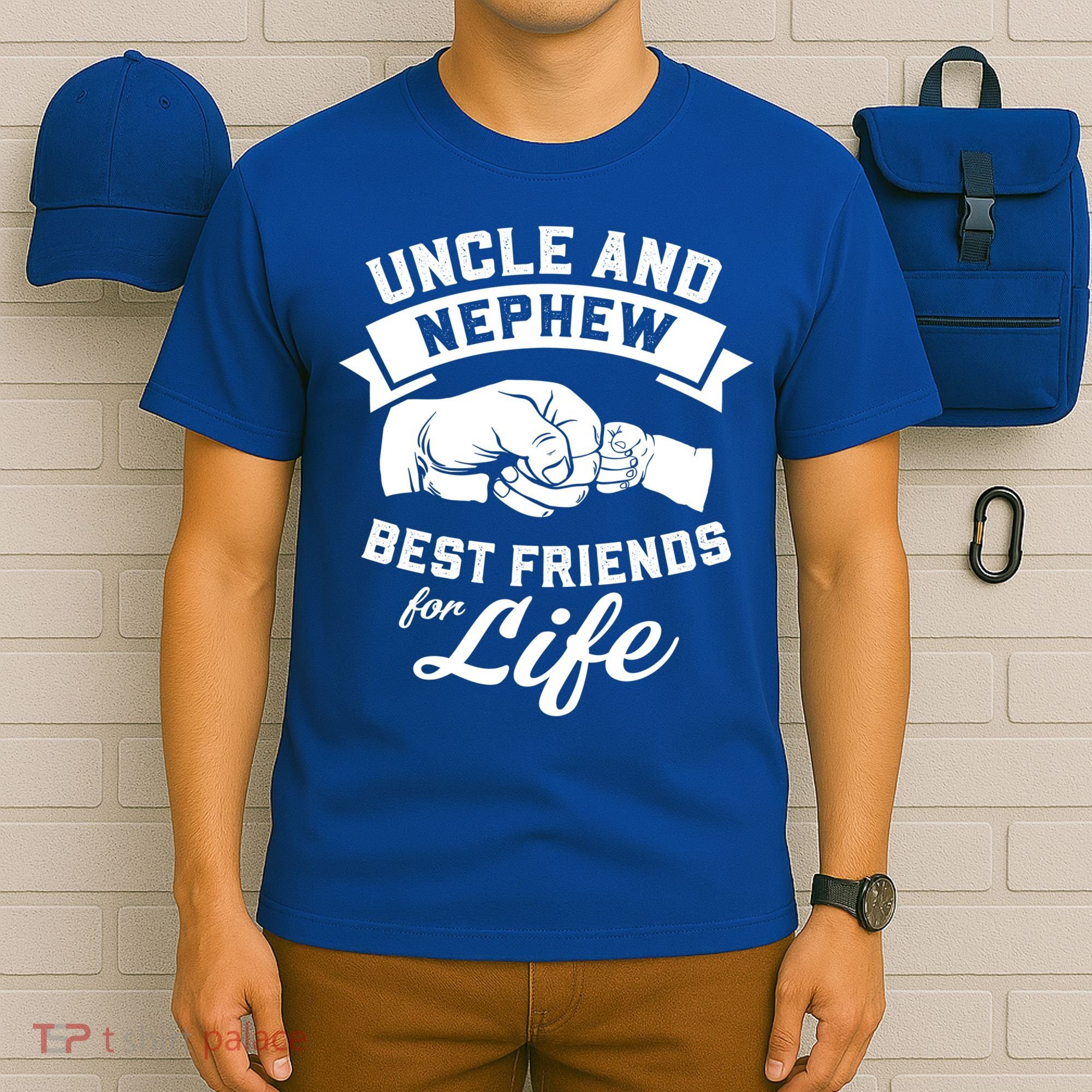 Uncle And Nephew Best Friends For Life Gift T-Shirt