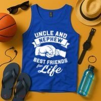 Uncle And Nephew Best Friends For Life Gift Tank Top thumb 4