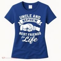 Uncle And Nephew Best Friends For Life Gift Women's T-Shirt thumb 0