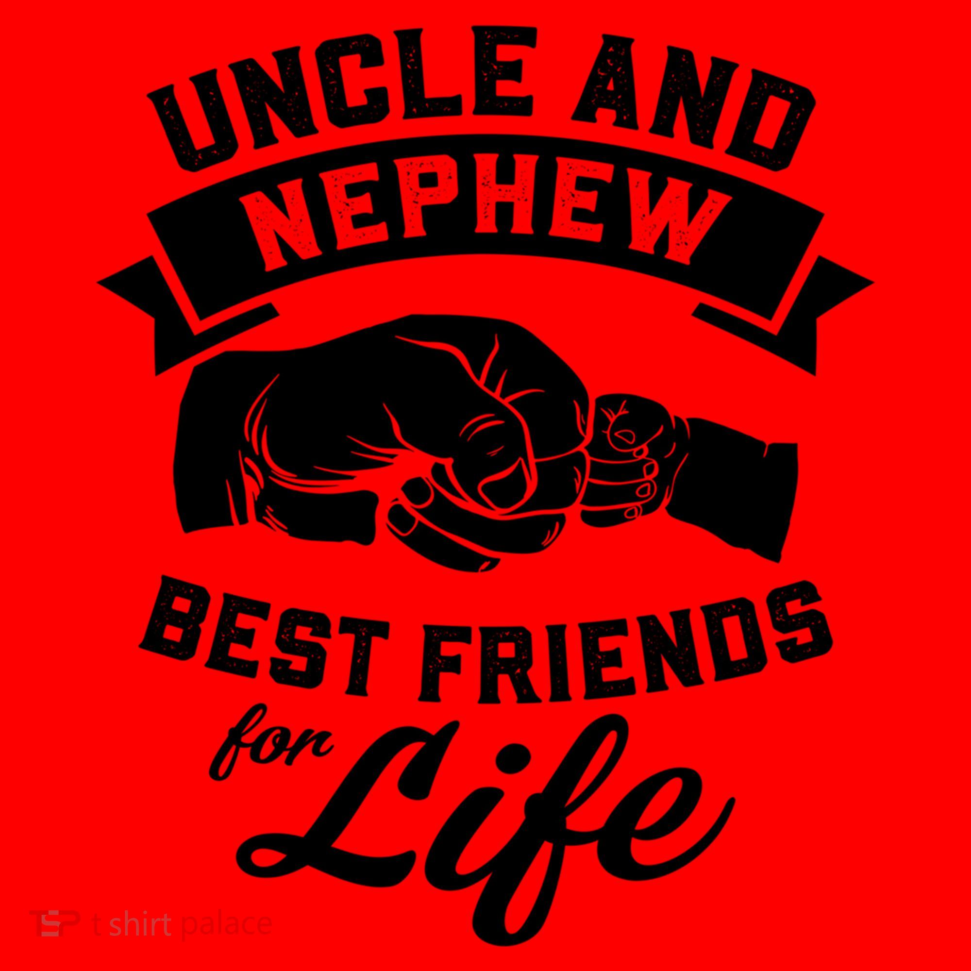 Uncle And Nephew Best Friends For Life Gift Santa Hat