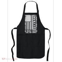 Unvaxxed And Overtaxed Apron thumb 0