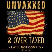 Unvaxxed And Overtaxed Baby Bodysuit thumb 2