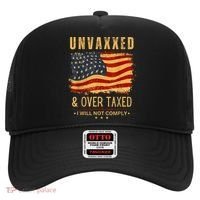 Unvaxxed And Overtaxed Hat thumb 0