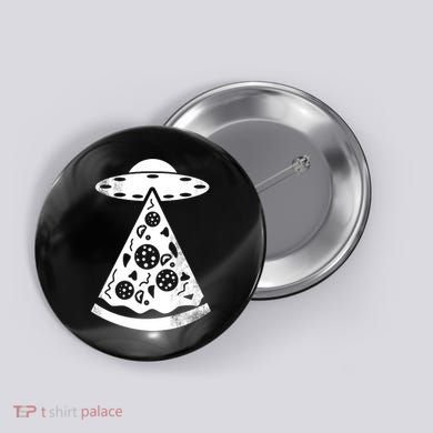 UFO Alien Pizza Button