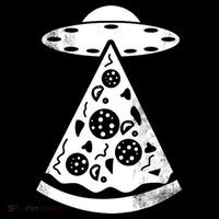 UFO Alien Pizza Coaster thumb 2