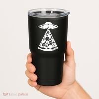 UFO Alien Pizza Tumbler thumb 2