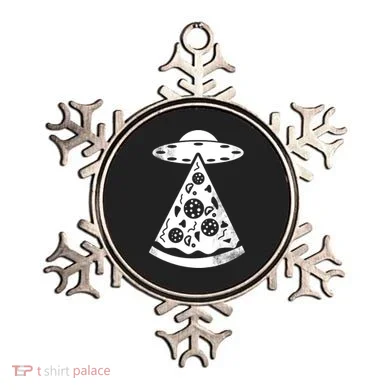 UFO Alien Pizza Ornament