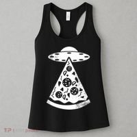 UFO Alien Pizza Women's Tank Top thumb 3