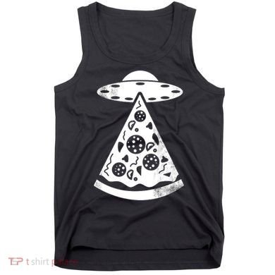 UFO Alien Pizza Tank Top