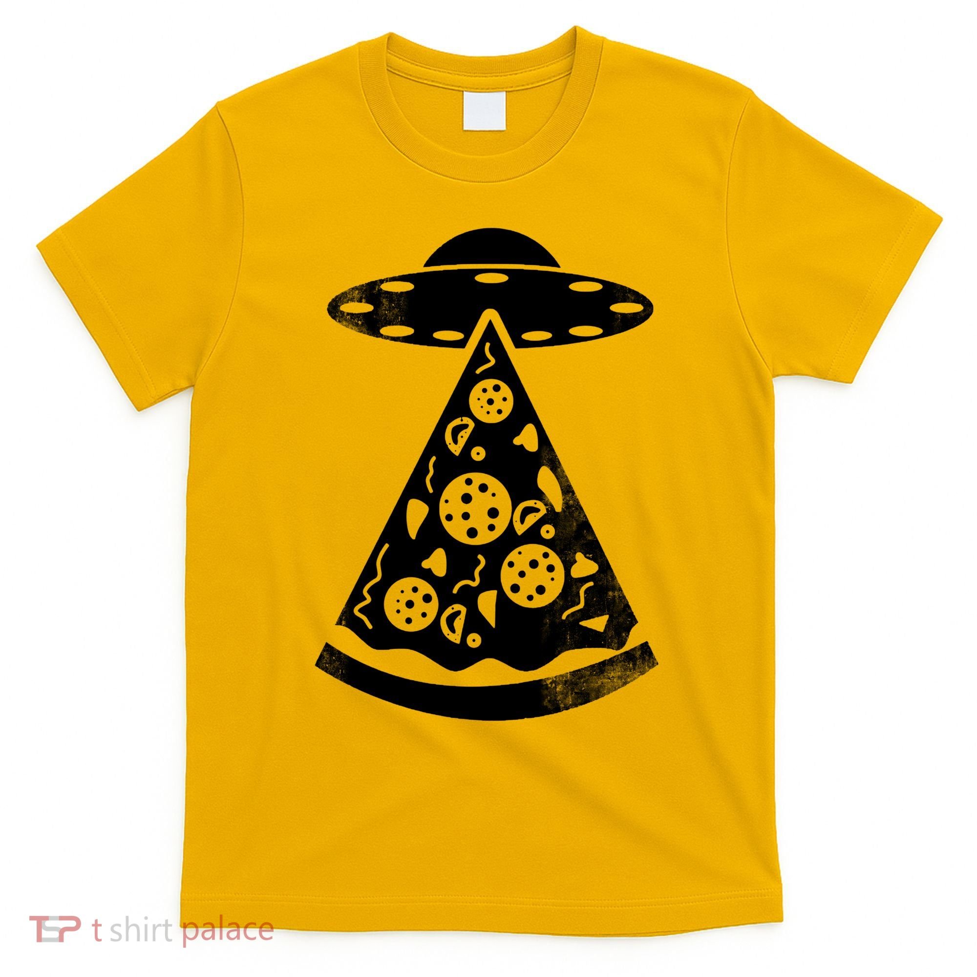 UFO Alien Pizza T-Shirt