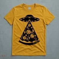 UFO Alien Pizza T-Shirt thumb 5