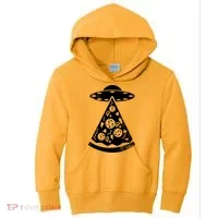 UFO Alien Pizza Kids Hoodie thumb 0