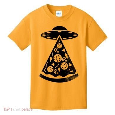 UFO Alien Pizza Kids T-Shirt
