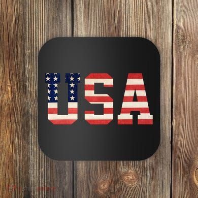 Usa American Pride Festive Coaster