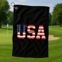 Usa American Pride Festive Golf Towel thumb 1